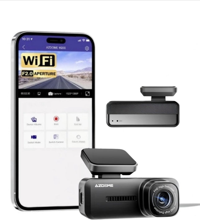<tc>AZDome M200 dashcam Full HD con wifi</tc>