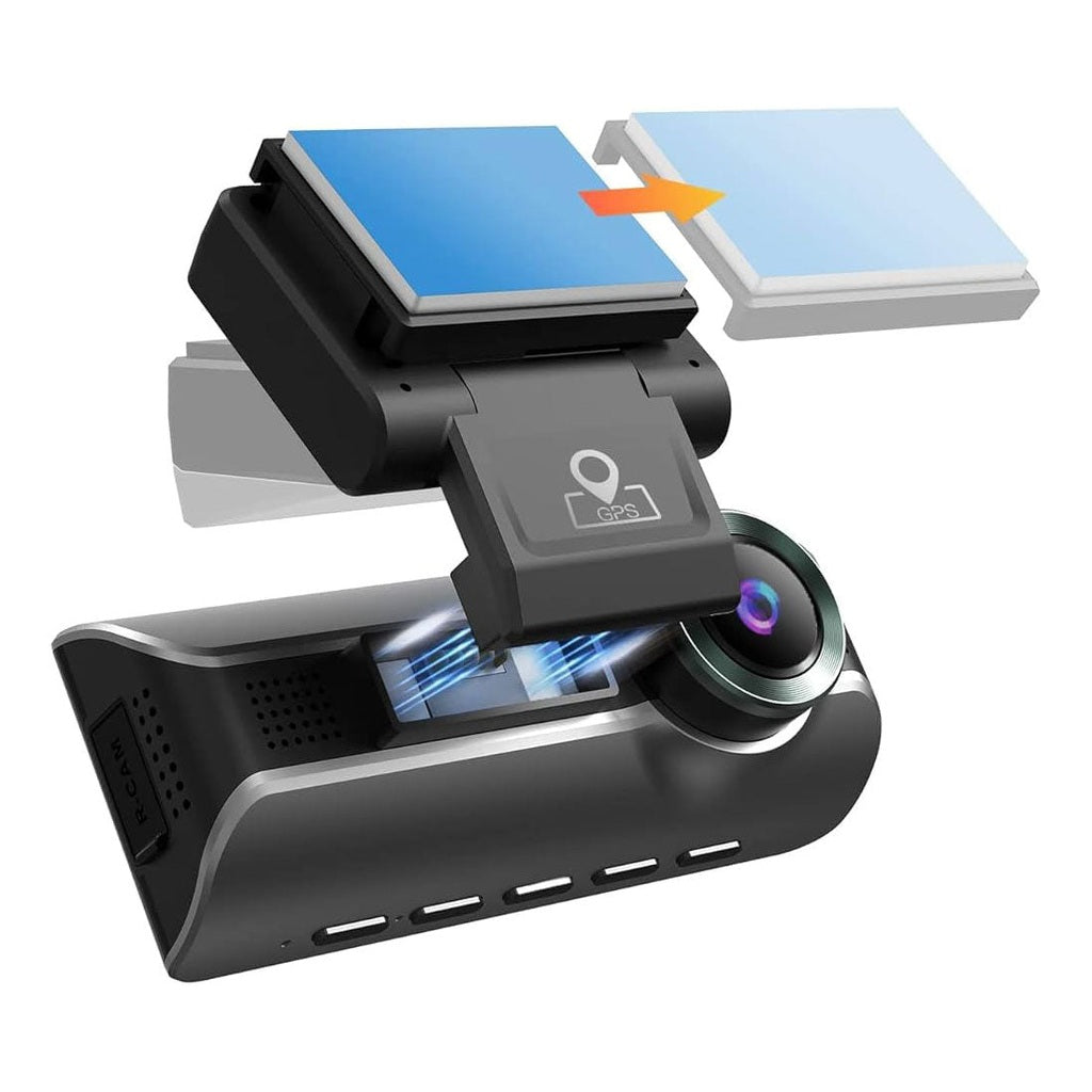 AZDome M770 Pro 2CH 4K Wifi GPS 64gb dashcam