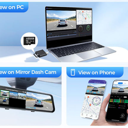 <tc>AZDome PG17 Pro 4K 2CH Wifi GPS 128gb dashcam</tc>