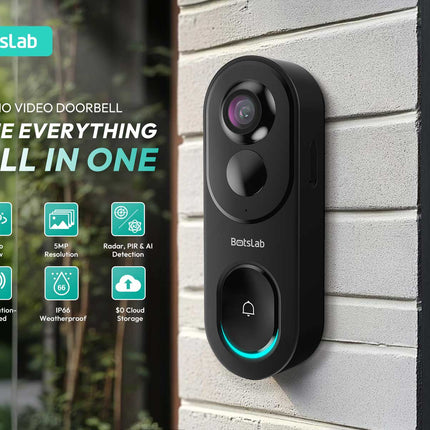 Botslab R810 5MP panorámico 180 grados videoportero