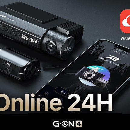 <tc>Gnet G-ON4 Pro 2CH 4K Cloud Wifi GPS 64gb dashcam</tc>