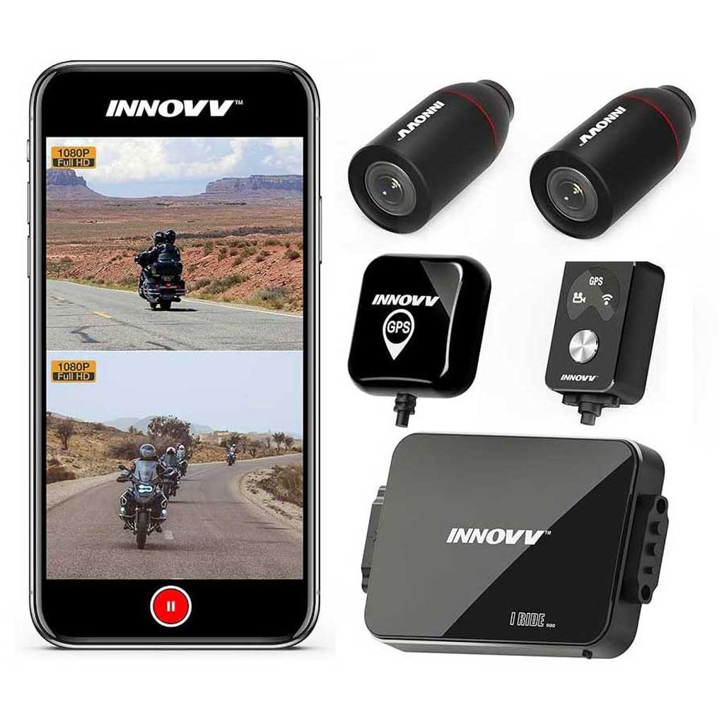 Innovv K7 2CH Dual Wifi GPS 2K Moto dashcam