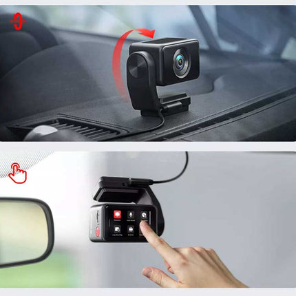 Redtiger F4 Pro 2CH 4K Touch Wifi GPS 128gb dashcam