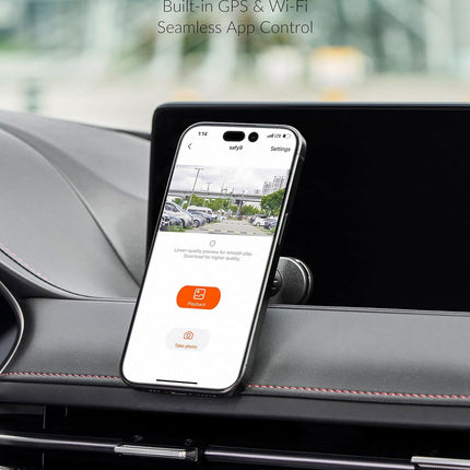 <tc>SAFY9 2CH 4K wifi GPS 64 GB dashcam</tc>