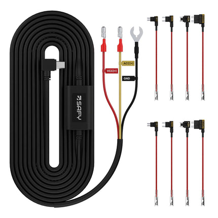 <tc>SAFY hardwire kit Mini USB 3 cables</tc>