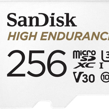 <tc>Tarjeta microSD SanDisk de 256 GB High Endurance U3 V30</tc>