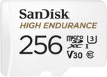 Tarjeta microSD SanDisk de 256 GB High Endurance U3 V30