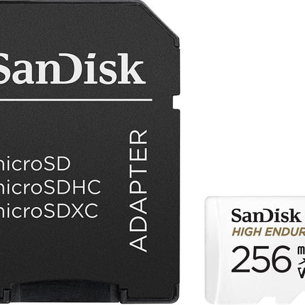 <tc>Tarjeta microSD SanDisk de 256 GB High Endurance U3 V30</tc>