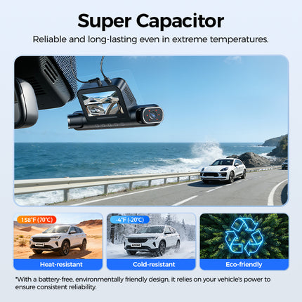 <tc>AZDome</tc> M660 Max 4 canales, 128 GB, 4K, <tc>Wifi</tc> GPS, 360 grados <tc>dashcam</tc>