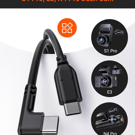 Vantrue N4 Pro / N4S: cable de 9 metros para la cámara trasera