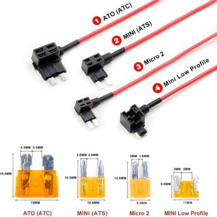 Viofo HK4 Hardwire kit USB-C 3 hilos
