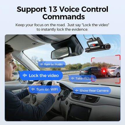<tc>AZDome</tc> M660 Max 4 canales, 128 GB, 4K, <tc>Wifi</tc> GPS, 360 grados <tc>dashcam</tc>