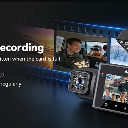 AZDome M350 4CH 2K wifi GPS 64 GB 360 grados — dashcam