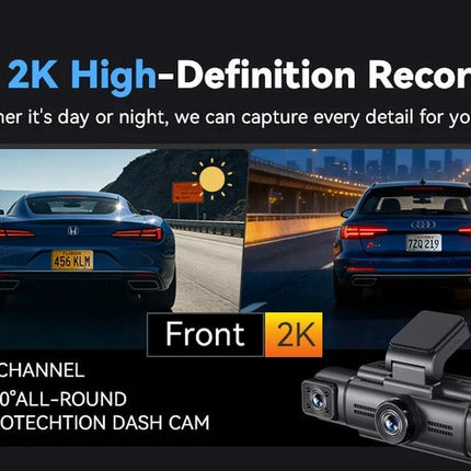 AZDome M350 4CH 2K wifi GPS 64 GB 360 grados — dashcam