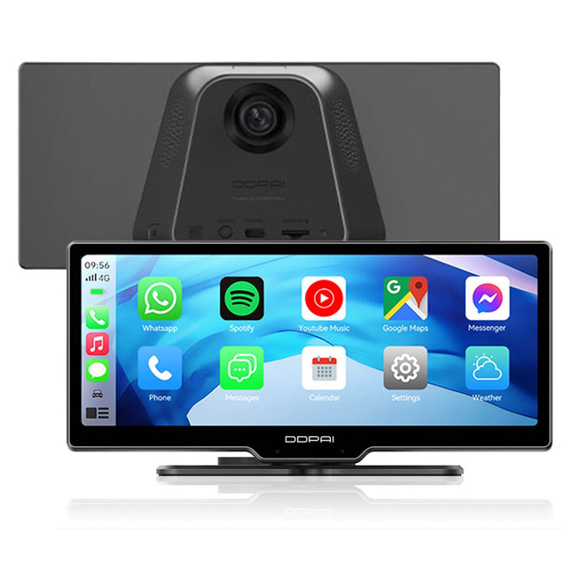 DDPai M5S 2K Wifi Bluetooth Carplay dashcam y monitor