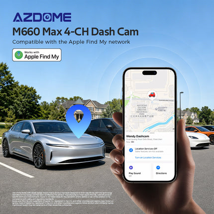 <tc>AZDome</tc> M660 Max 4 canales, 128 GB, 4K, <tc>Wifi</tc> GPS, 360 grados <tc>dashcam</tc>