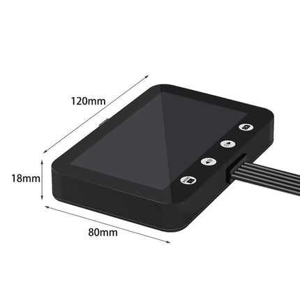 Motocam C4.3 4CH VGA dashcam para camión