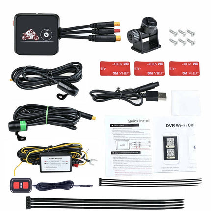 Motocam E6L 2CH Dual Wifi Moto dashcam