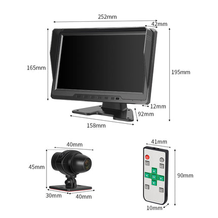 Motocam X10 4CH 720p dashcam para camión