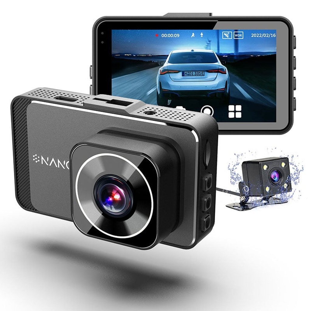 Nanocam M19 2CH Dual Full HD 32gb dashcam