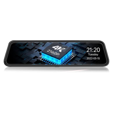Nanocam T55 4K 2CH Wifi GPS 32gb dashcam retrovisor interior