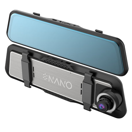 Nanocam T55 4K 2CH Wifi GPS 32gb dashcam retrovisor interior