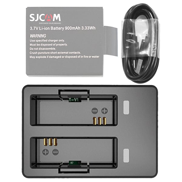 SJCAM SJ4000/SJ5000 Cargador de batería doble