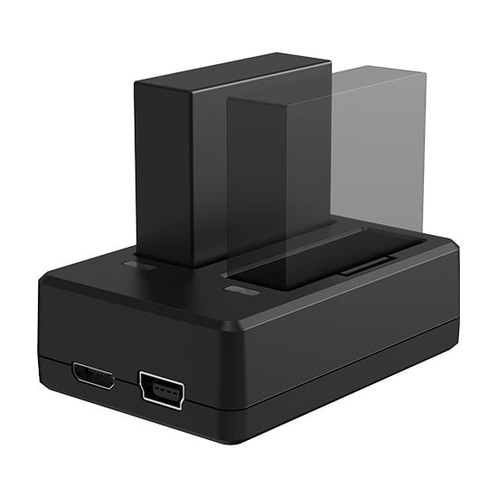 SJCAM SJ4000/SJ5000 Cargador de batería doble