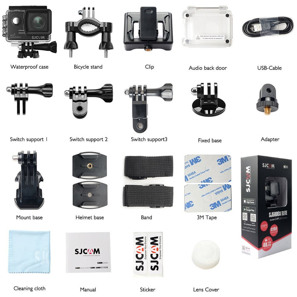SJCAM SJ5000X Elite 4K Wifi action cam y dashcam