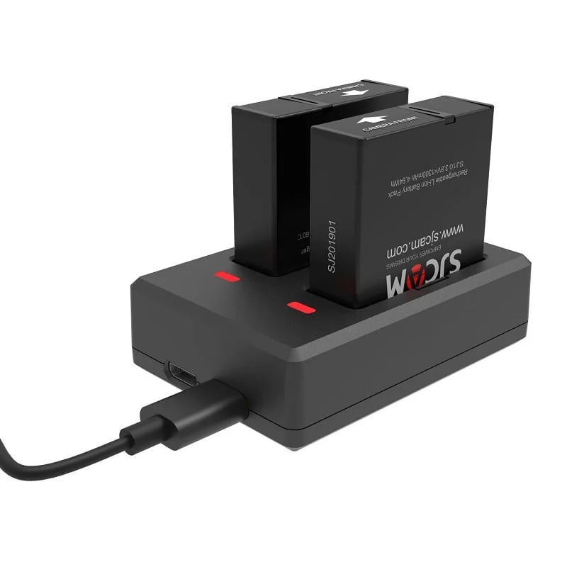 SJCAM SJ8 Cargador de batería doble