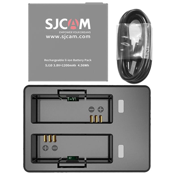 SJCAM SJ8 Cargador de batería doble